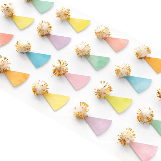 12 Packs: 20 ct. (240 total) Birthday Hat Stickers by Recollections™